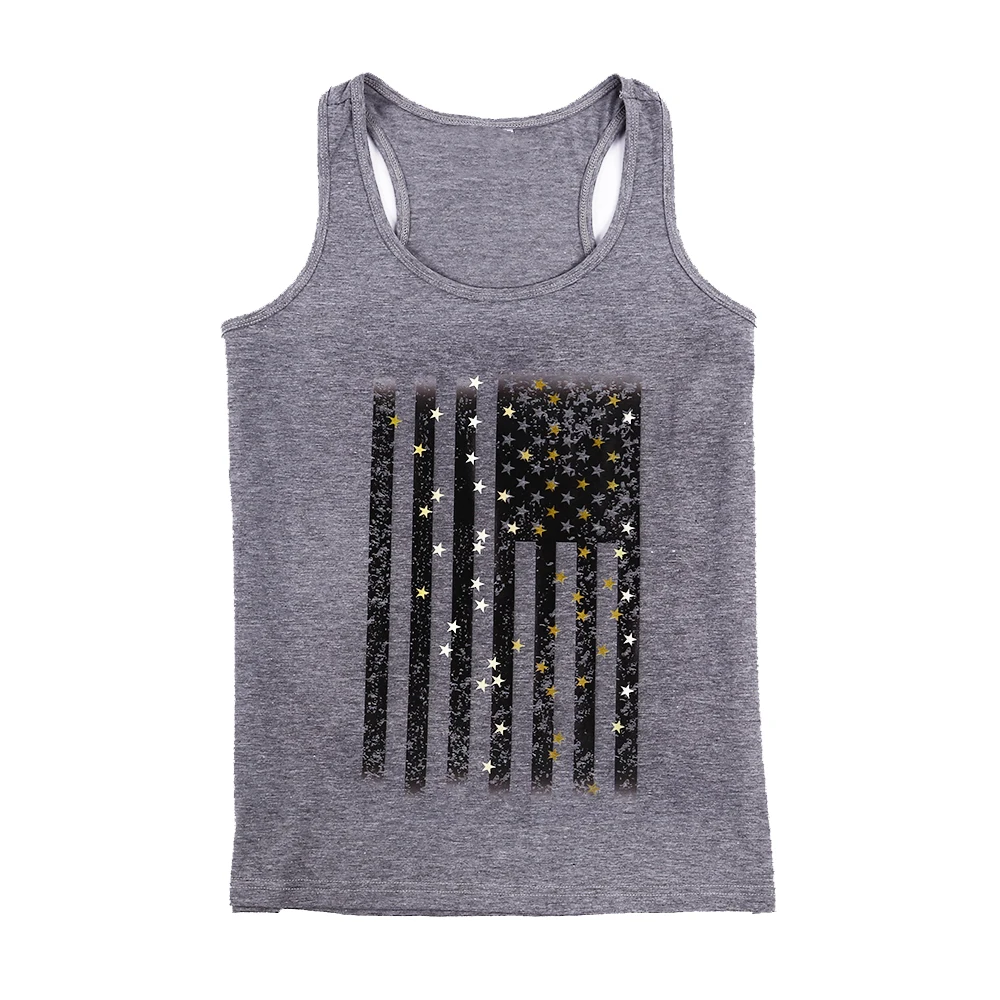 Майка женская без рукавов с круглым вырезом белая повседневная лето 2020 | Женская