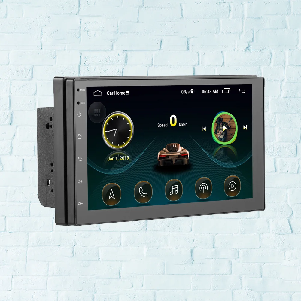 

1Pc 7 Inches Touch Screen Professional Car Mp5 Player GPS Navigation Mp3 Radio AIO Machine