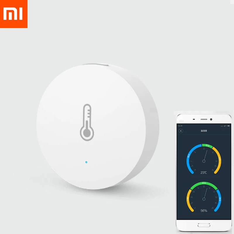 Оригинальный датчик температуры и влажности Xiaomi mijia умный сенсор для контроля