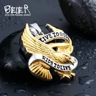 Байер новый магазин 316L из нержавеющей стали ожерелье в виде орла, Модный кулон в виде цепи для мужчин ювелирные изделия LLBP8-045P