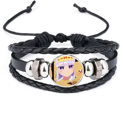 Syalis-Pulseras de figuras de acci&oacute;n de Anime, brazalete port&aacute;til de princesa de sue&ntilde;o en el castillo de demonio, Periphery Black, retrato-3