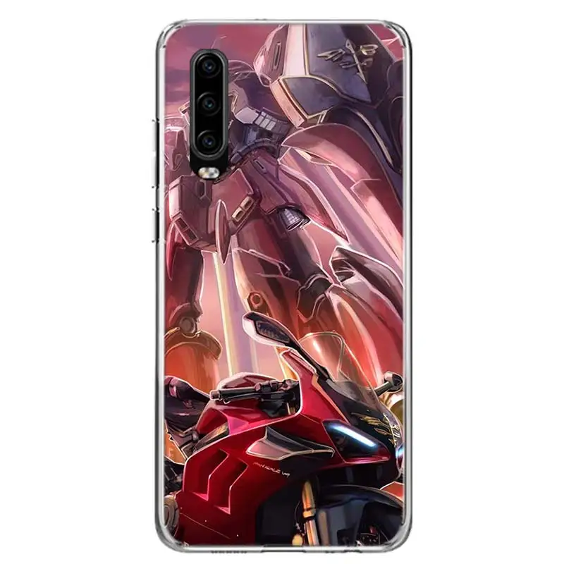 

Mecha Motorcycle Manly Dream Phone Case For Huawei P40 P30 P20 10 Mate 10 20 30 Lite Plus Pro P Smart Z + 2019 Popular Coque Cov
