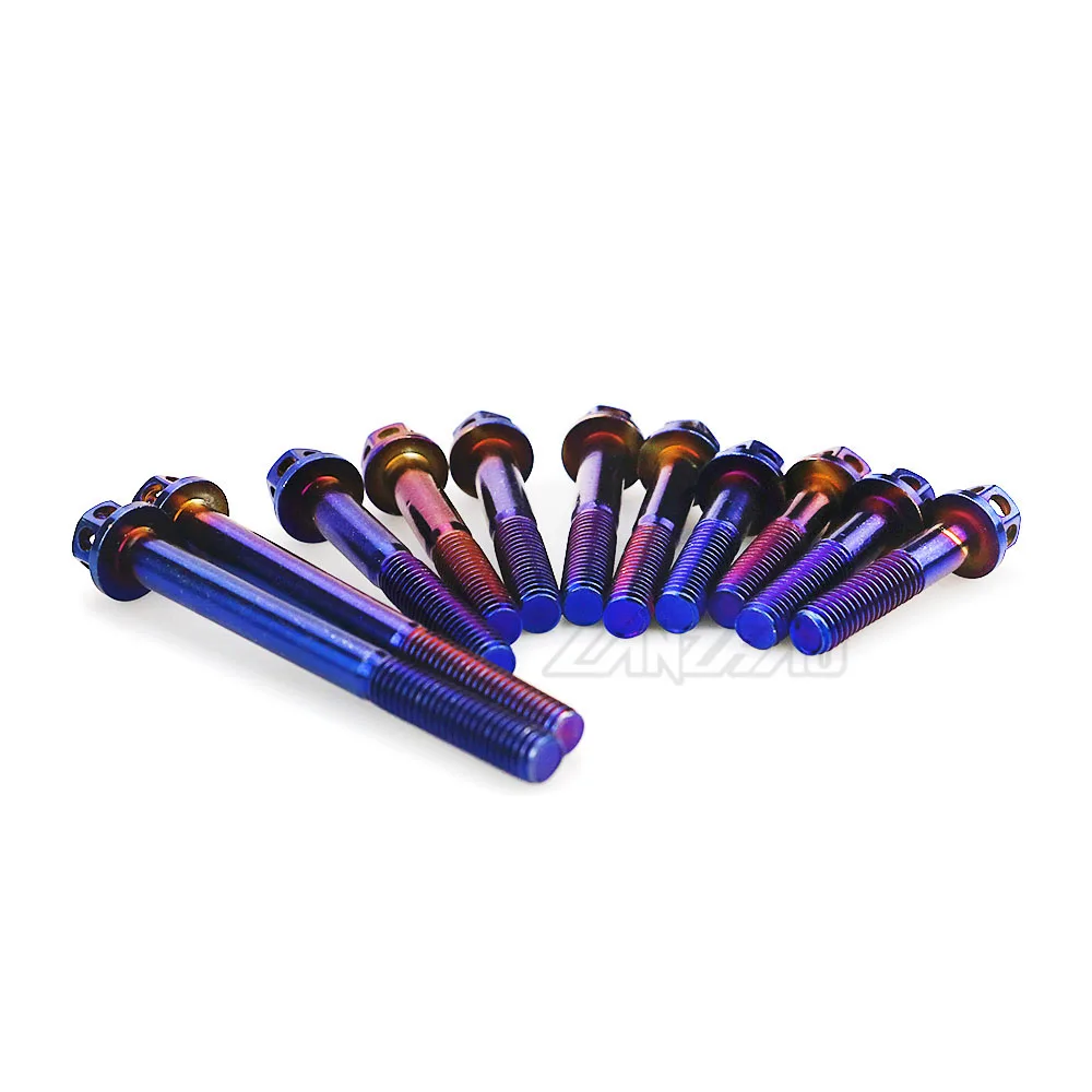 Набор болтов для двигателя мотоцикла крепежные винты из нержавеющей стали