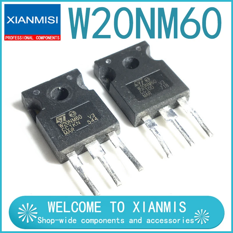 

W20NM60 импортный STW20NM60 20N60 20A60 0V LCD трубка с полевым эффектом