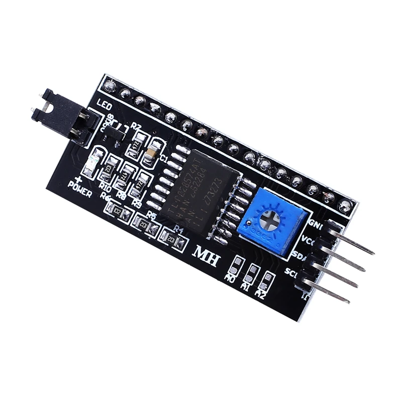 1 шт. Новая плата адаптера ЖК дисплея IIC/I2C/интерфейс LCD1602 1602A 2004 оптовая продажа