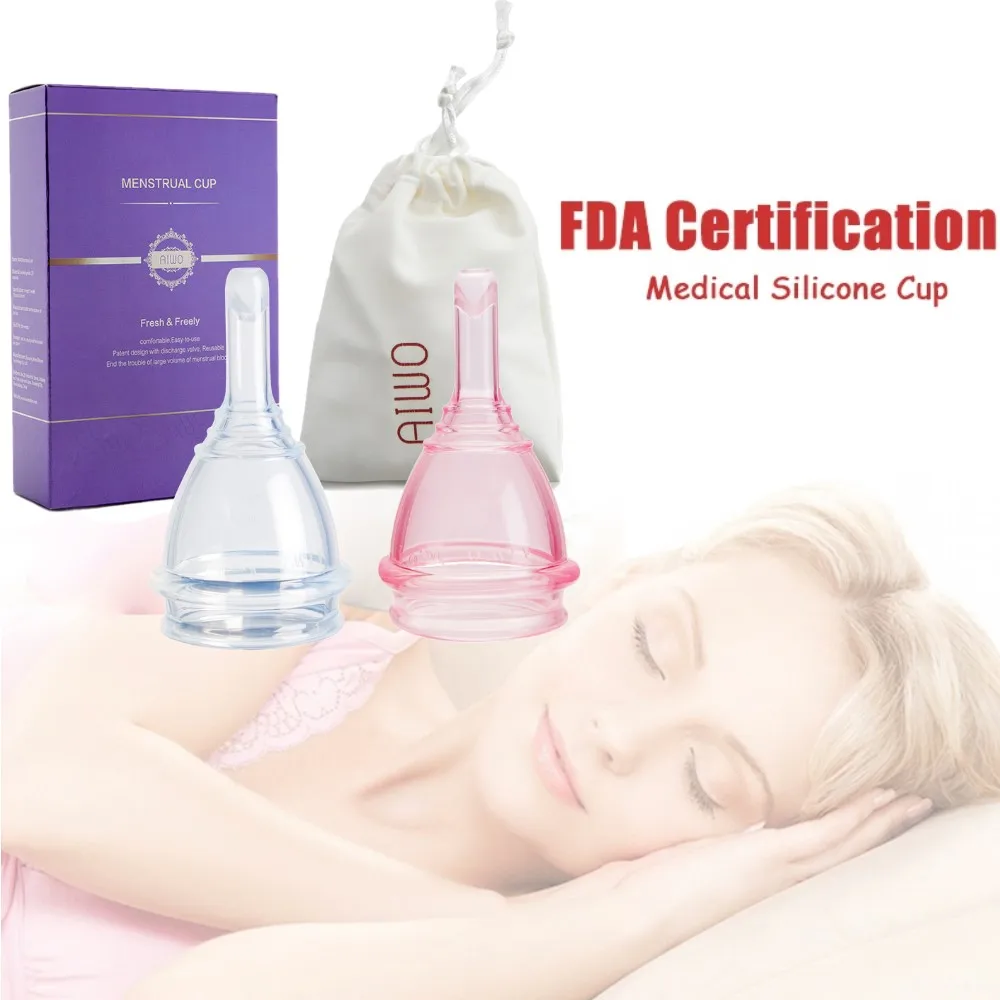 

High Quality Silicone Menstrual Cup Women Period Cup Prevent Side Leakage Menstrual collect Reusable Mestruale Coupe Vigin Care