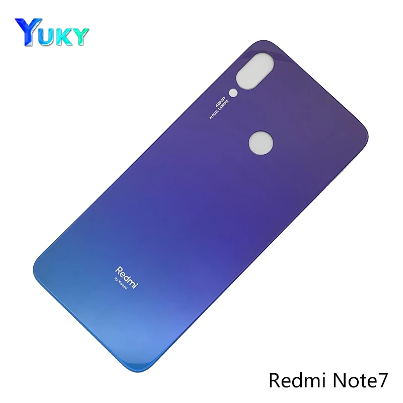 For Xiaomi Redmi Note 7 Pro Battery Cover for Back cover Housing Door Glass Panel Case | Мобильные телефоны и аксессуары