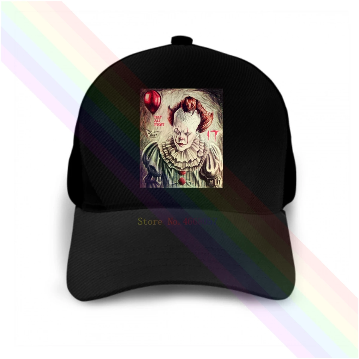 Pennywise танцующий клоун IT фильм ретро винтажный ужас культ Harajuku 2020 новейшая черная