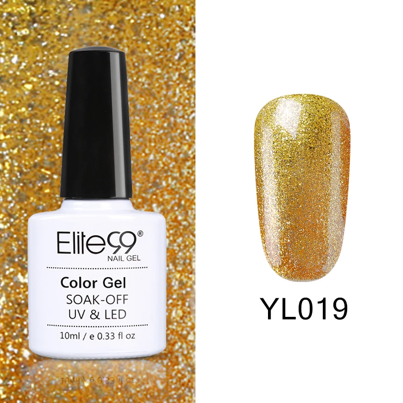 YL019 Elite99 Гель-лак для ногтей замачиваемый УФ-гель серого цвета гель лак Vernis Полупостоянный лак для нейл-арта гель-лаки - Цвет: YL019