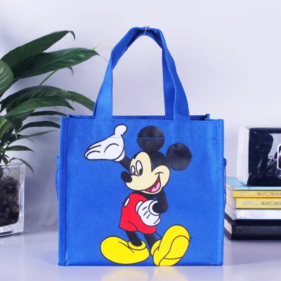 Disney мультфильм Минни Сумка для мам водонепроницаемый ланч бокс сумка складная сумка для начальной школы Обучение Ланч сумка - Цвет: 1