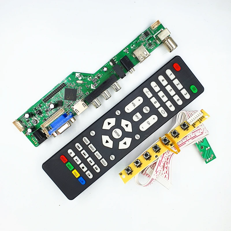 Новая материнская плата LCD TV ZS.Z53 RL.BK1. PA(Z53BK1) Пульт дистанционного управления может