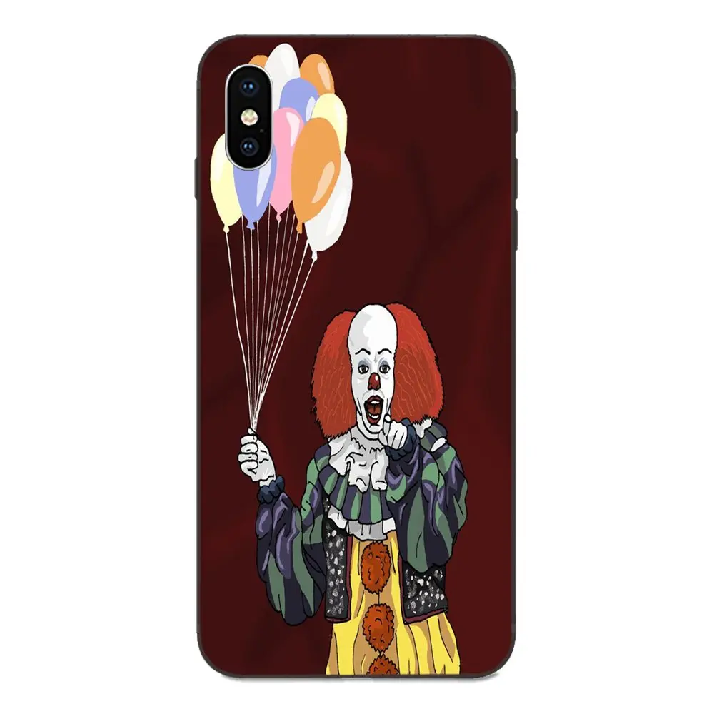 Стивен Кинг это клоун ужас мягкая Розничная Новая мода для Apple iPhone X XS Max XR 4 Φ 5 4S SE 6