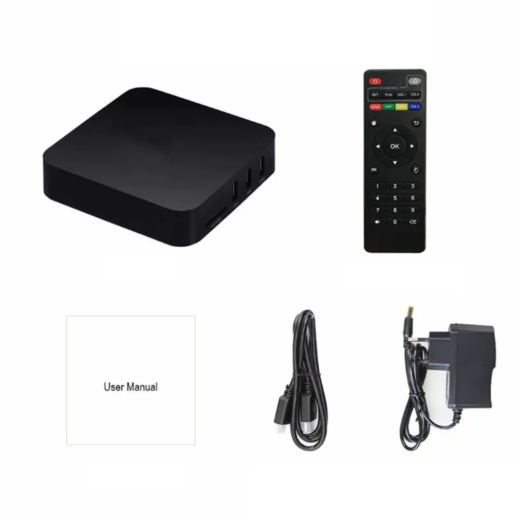 

TV BOX 1+8G Wifi Network Player Network Set-Top Box High Definition Media Player Smart IP TV Set Top Box