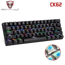 Механическая клавиатура MOTO SPEED CK62 Игровая RGB с синими