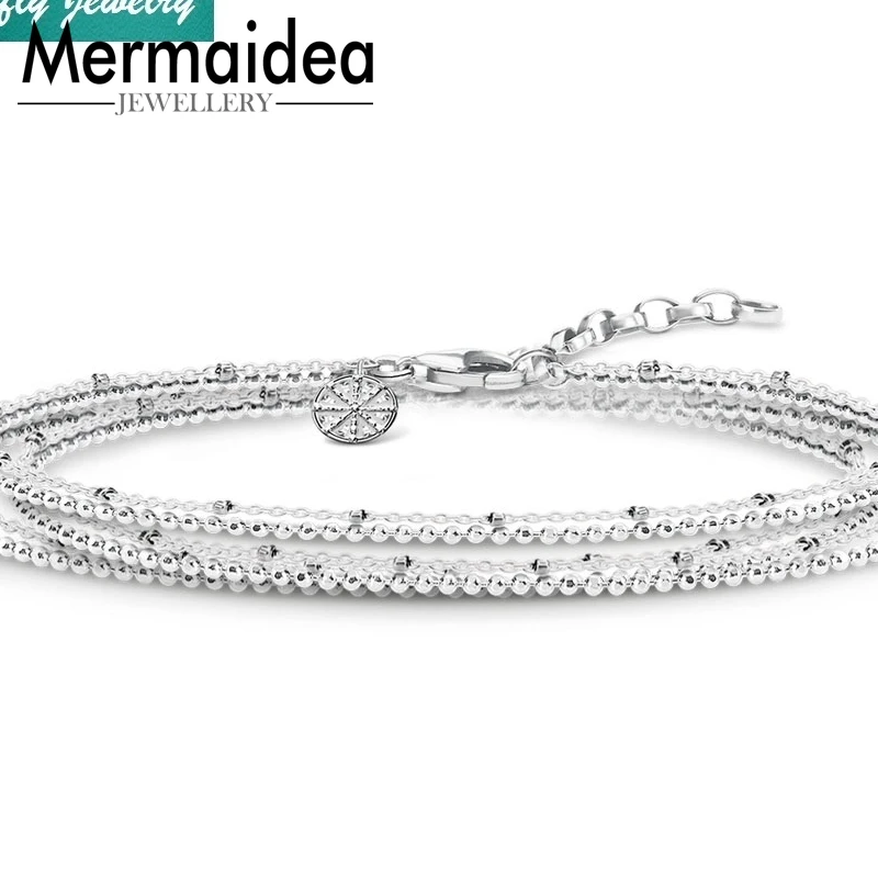 Двойная Цепочка Karma ожерельлье колесо для женщин и девочек 2020 новый бренд Модные