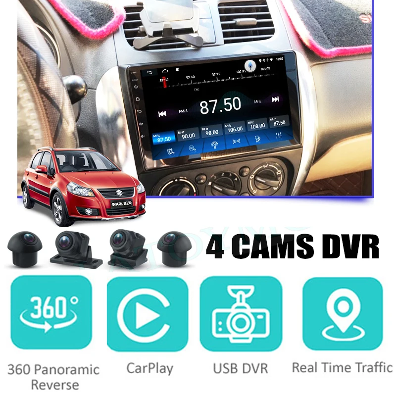 Car Audio Navigation Stereo Carplay DVR 360 Birdview Around 4G Android System For Suzuki Alto A-Star Celerio Pixo Carol Car Audio Navigation Stereo Carplay DVR 360 Birdview Around 4G Android System For Suzuki Alto A-Star Celerio Pixo Carol