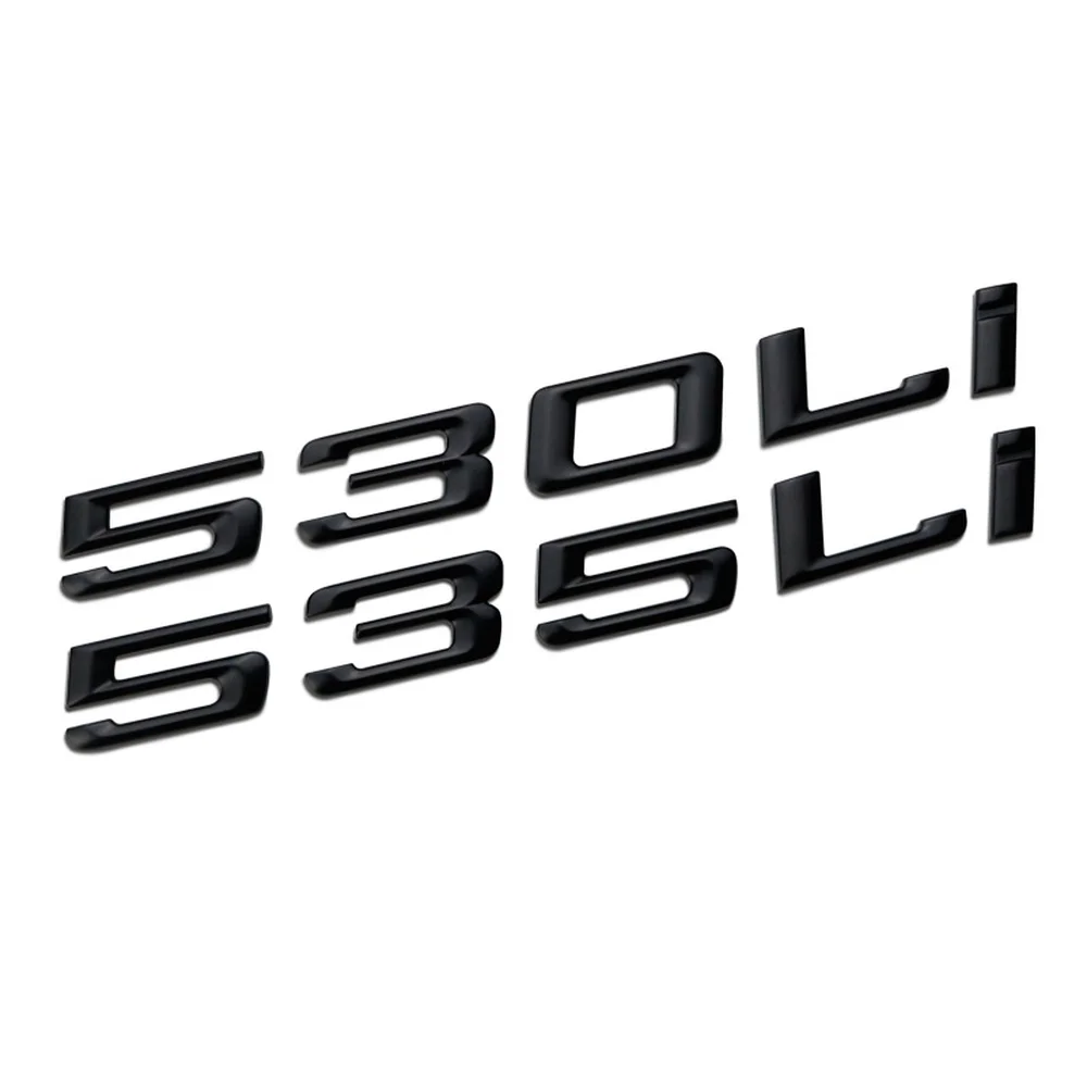 DSYCAR 1 шт. 3D металлический 535LI 525LI 530Li автомобильный значок эмблема бокового крыла
