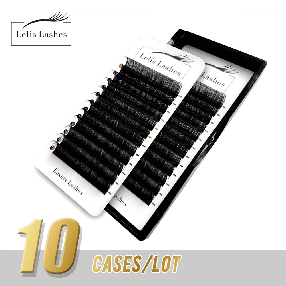 

Lelislashes Eyelashes Makeup Individual Eyelash classic eyelash extension Natural Soft Mink Lashes Maquillaje Cilios