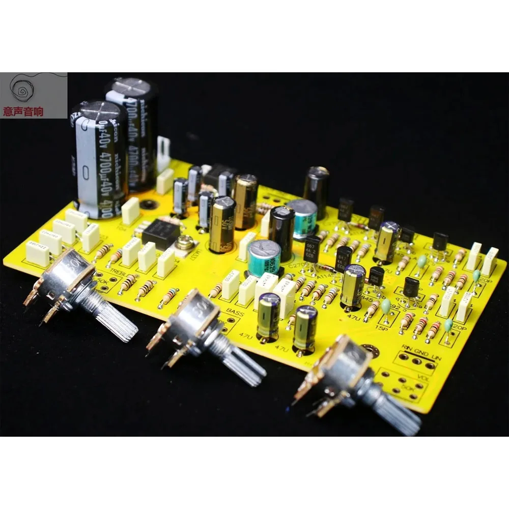 

DIY Fully Separation HIFI Tone Preamp Kit Base On UK NAD Preamplifier Board