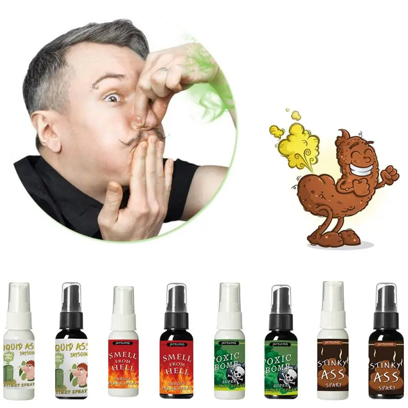 Новинка Хэллоуин вонючий Фарт розыгрыш жидкий спрей Забавный реквизит на день