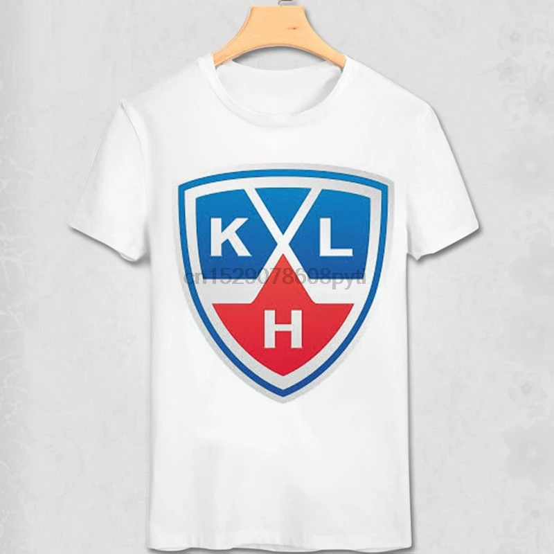 Khl League T Shirt Lokomotiv yolslavl Ak Bars Kazan Dinamo Riga футболка с принтом логотипа мягкая | Мужская