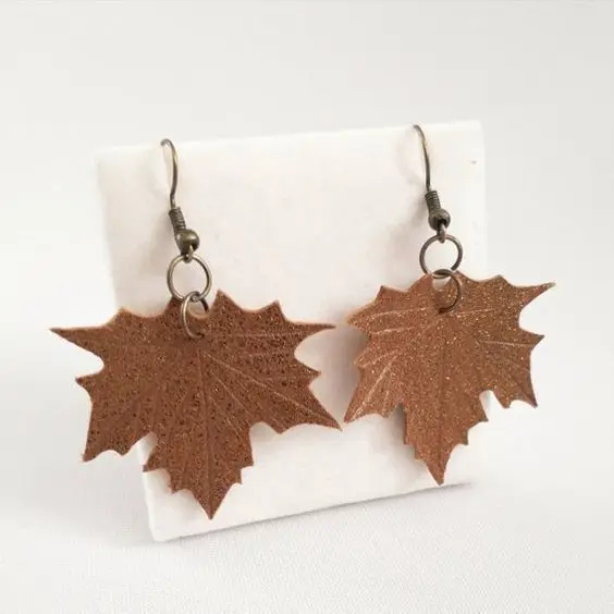 Кулон в виде кленового листа 2 5 дюймов скрапбук с вырезом Небесный лук и Вырубные