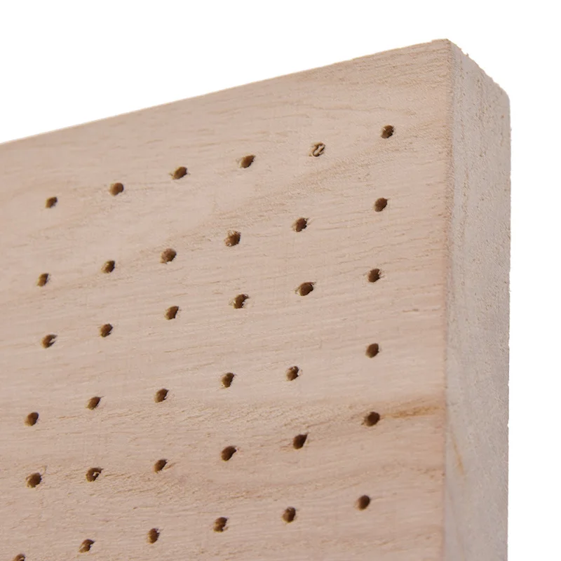 Clay Figure Drying Rack Pine Square Hole Insert Wooden Board Modeling Tools Accessoires Practical Sculpture |