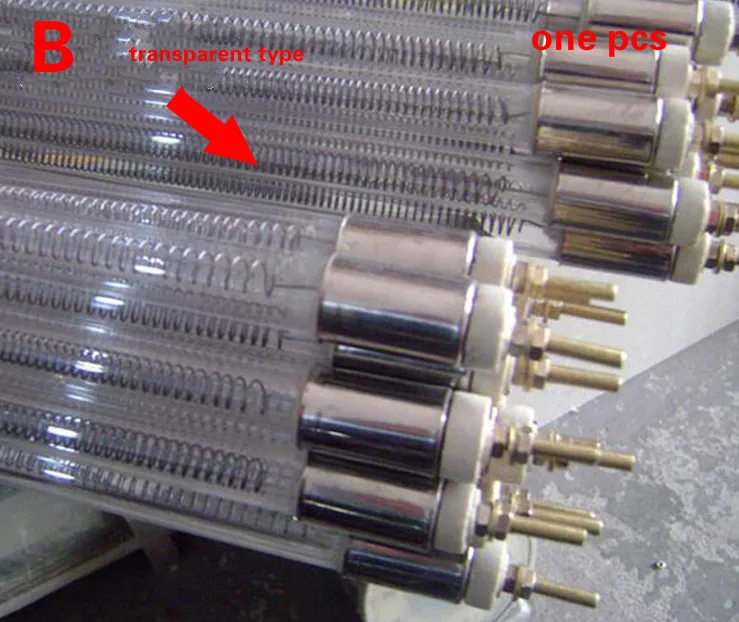 Кварцевый обогреватель элемент трубки инфракрасный нагревательный с 220V белый