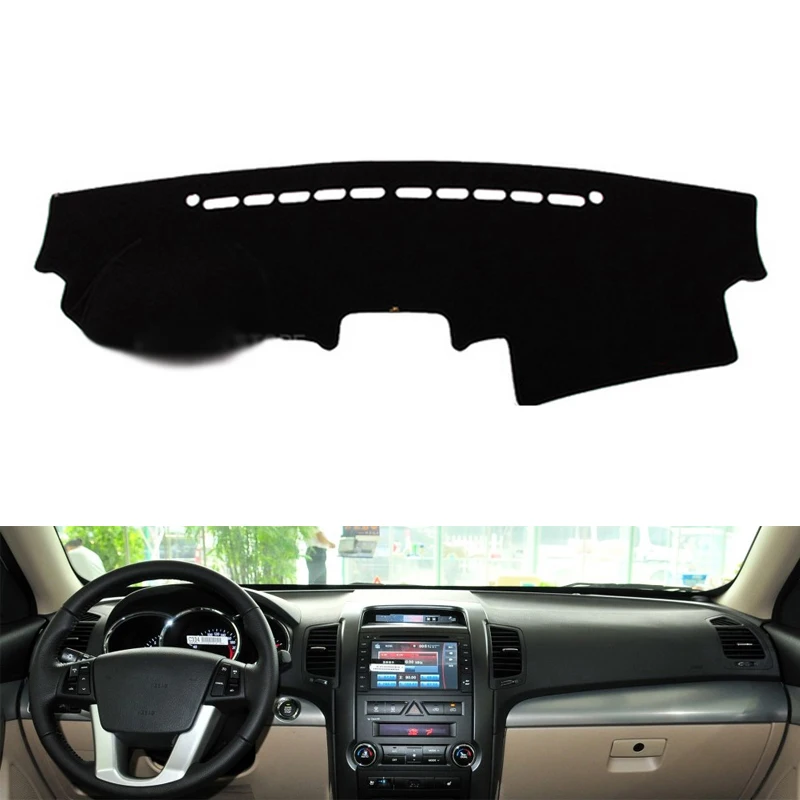Для Kia sorento 2009-2012 аксессуары для интерьера авто приборная панель Крышка приборной