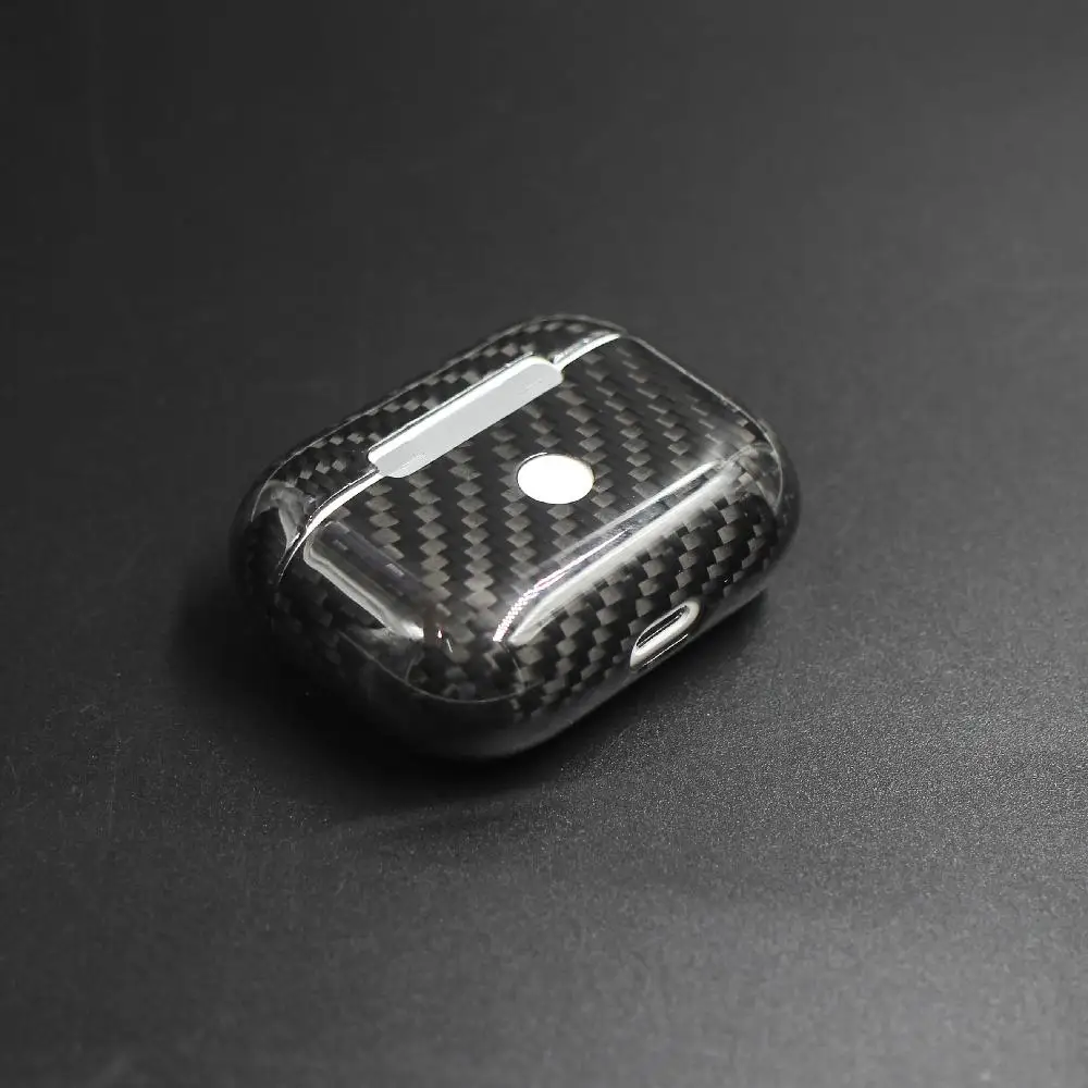 Защитный чехол для наушников HiMISS AirPods Pro корпус из углеродного волокна
