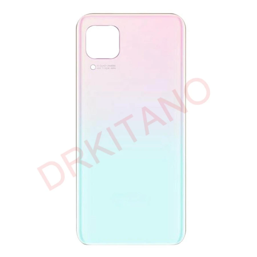 Крышка батарейного отсека для Huawei P40 Lite задняя крышка корпуса с объективом камеры
