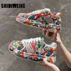 Женские массивные кроссовки Vc1161, модная повседневная обувь на мягкой платформе, на осень