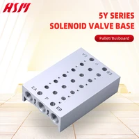 smc bus plate sy5120 solenoid valve base 5y5 20 series assembled 2 20 gasket