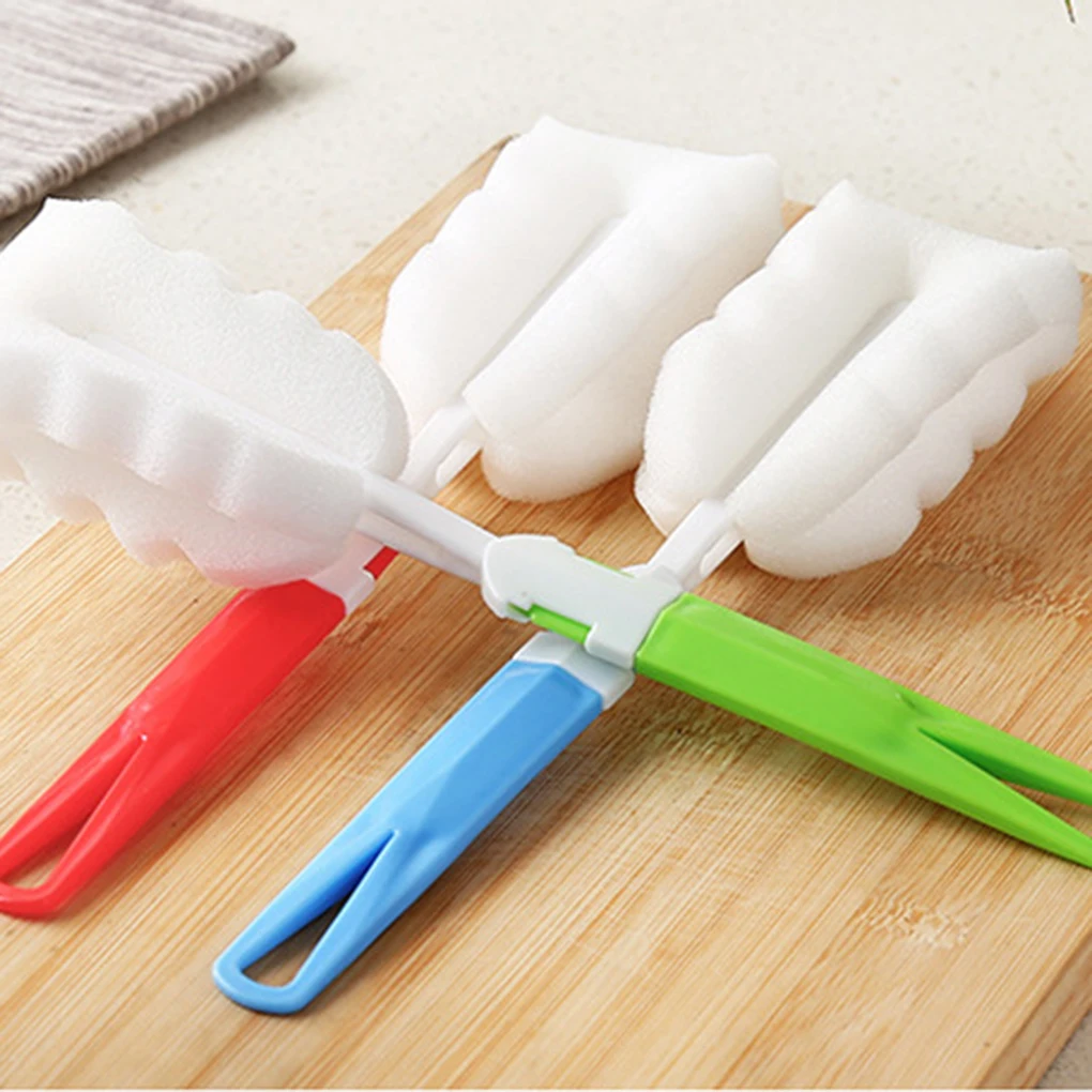 

Бутылка для воды, термос, инструменты для очистки, длинная ручка, губка, щетки, нетоксичные, съемная Чистящая Щетка, молочное стекло, бутылка ...