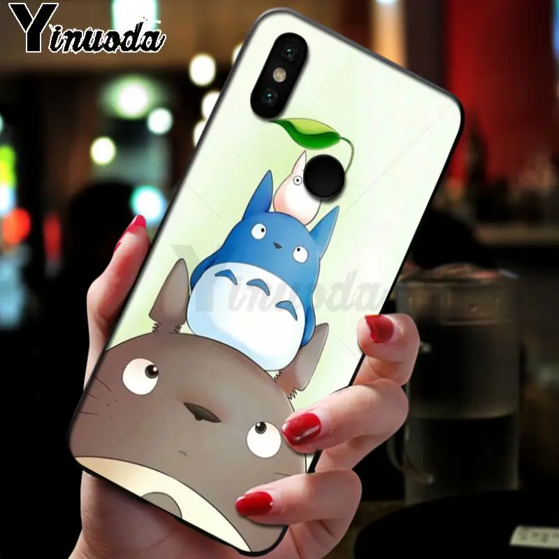 14 Yinuoda Тоторо Тихиро аниме Ghibli Миядзаки чехол для телефона для xiaomi redmi7 5plus 6a 4x go note5 note7 note6pro mi8se 9se крышка - Цвет: 14
