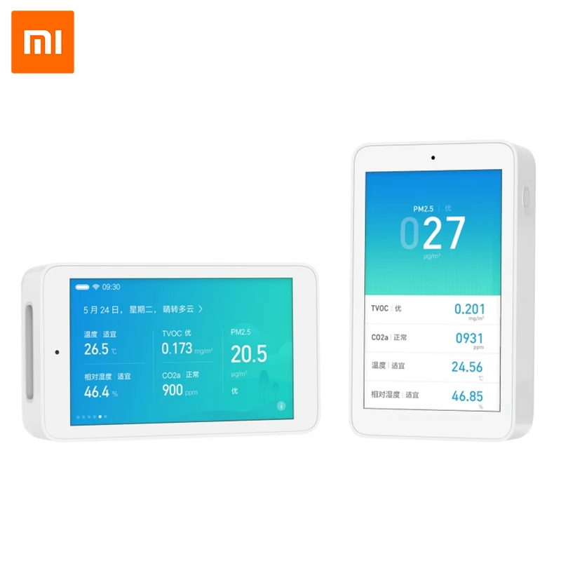 Xiaomi Mijia тестер качества воздуха 3 97 дюймовый экран дистанционного мониторинга TVOC