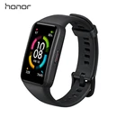 Honor Band 6 Фитнес Браслет Смарт Часы Smart Watch Часы Мужские AMOLED Водонепроницаемый Для Плавания Мужские Наручные