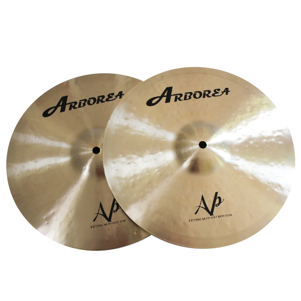 

Arborea B20 Cymbal AP 15 inch hihat Professional cymbal piece for drummer Professional performance special cymbals