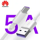 Usb-кабель зарядный Huawei, 5 А, 12 м, для P8P9P10 lite Y9 p smart Mate 20 Pro, 20X, P20