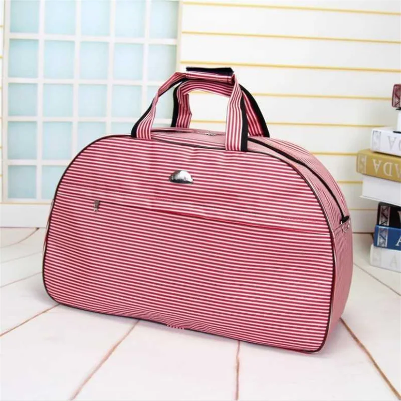 Lovely Women Dot Travel Bag Girls Fitness Duffle Shoulder Bags Nylon Handbag Weekend Tote Big Bag Bolso Deporte Gimnasio