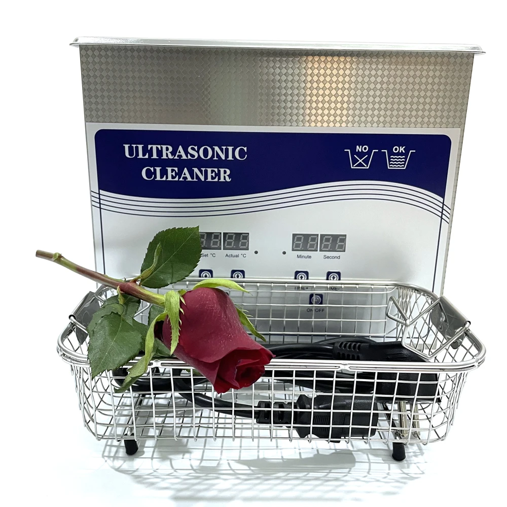 

10L 40khz SUS304 Small Desktop Hardware Parts Laboratory Circuit Board Glasses Jewelry Ultrasonic Cleaner