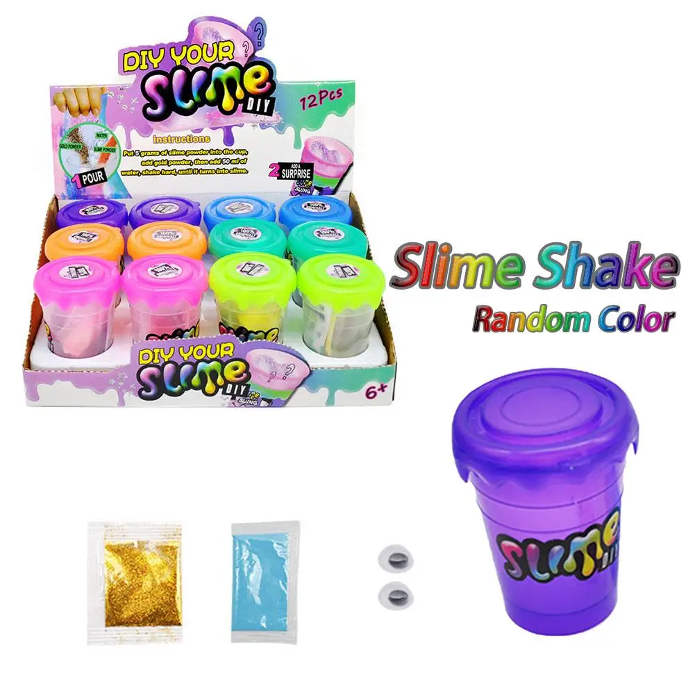 

DIY set Canned Set Shakers Rocking Powder Puzzle Toy for Children children's educational handicrafts fun kids toys