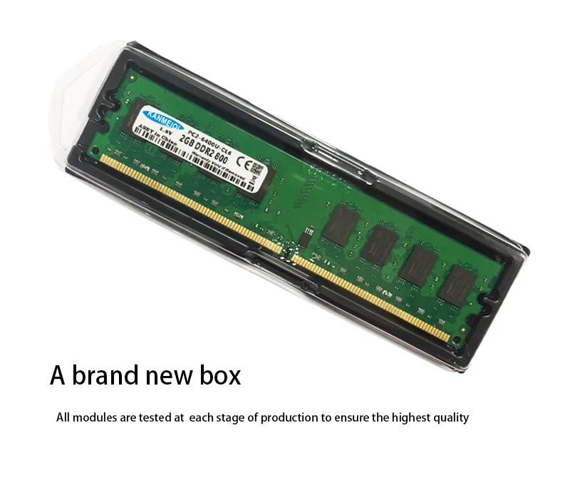 KANMEIQi DDR2 2 Гб 667 МГц 800 МГц 4(2 шт* 2 Гб) Оперативная память для настольных ПК PC2 DIMM 240pin для AMD Intel совместимый