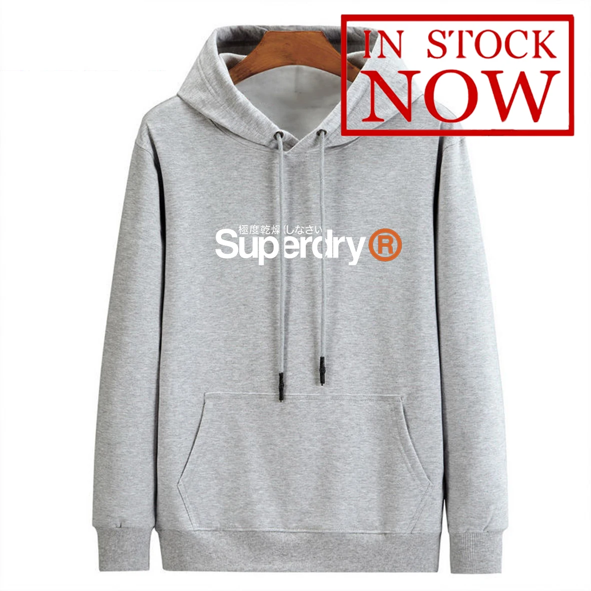 

Superdryer Fashion Men/women Hoodie Spring Autumn Pullovers Sweatshirts Solid Color