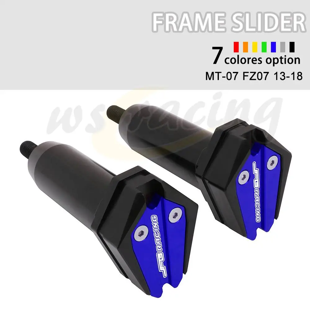 Алюминиевая рамка для мотоцикла CNC ползунок защитная накладка YAMAHA MT-07 FZ07 2013 2014 2015