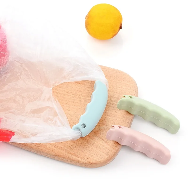 Силиконовая портативная антиподъемная пластиковая ручка для поднятия овощей