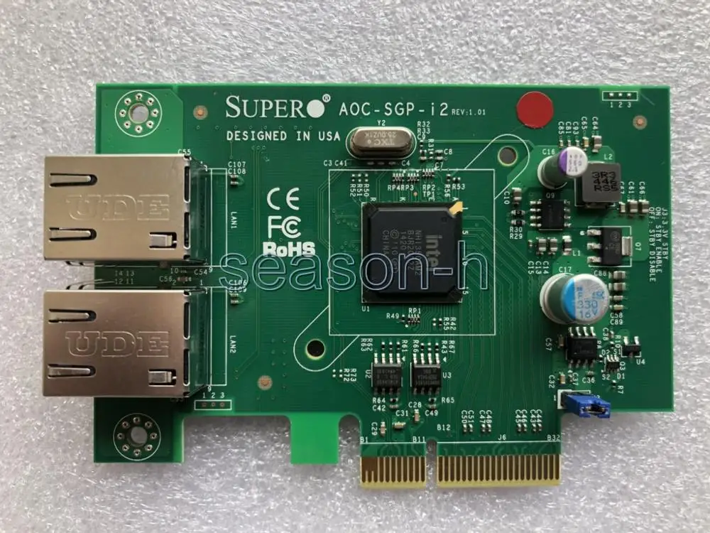 Сетевая карта supermicro aoc sgp i4