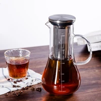 1500ml cold brew coffee maker espresso maker iced tea maker removable stainless steel filter brewing glass carafe ice drip maker