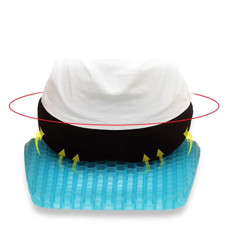 Гелевая подушка многофункциональная автомобильная офисная Подушка для стула