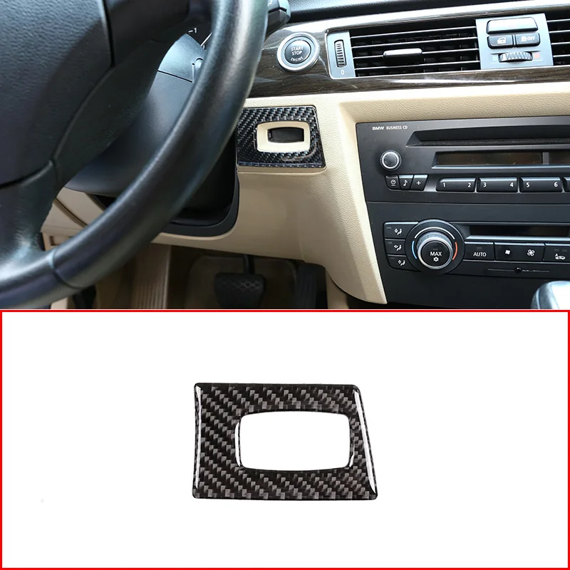 Мягкое углеродное волокно для BMW 3 серии E90 E92 2005 2012 LHD и RHD отверстия автомобильного
